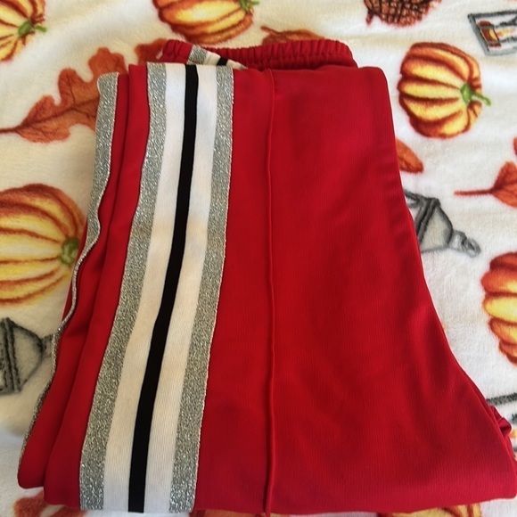 Pink Victoria secret sweatpants red❤️ - Picture 3 of 7